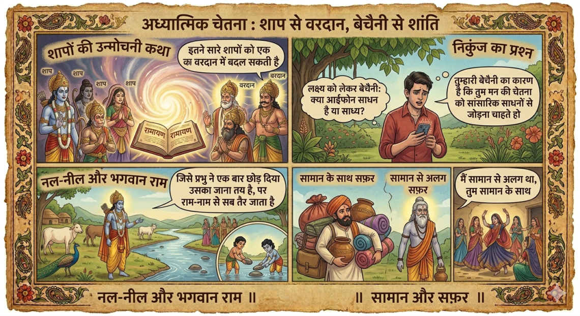 शाप से वरदान और बेचैनी से शांति: जब जीवन के उलझे धंधे भगवान पर छोड़ दिए जाएं